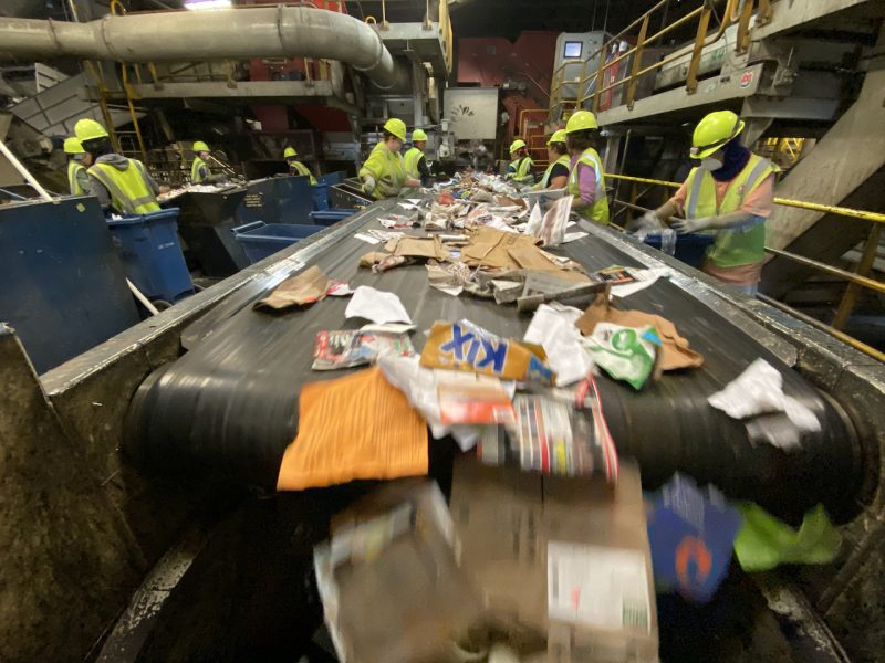 Recycling paper the right way