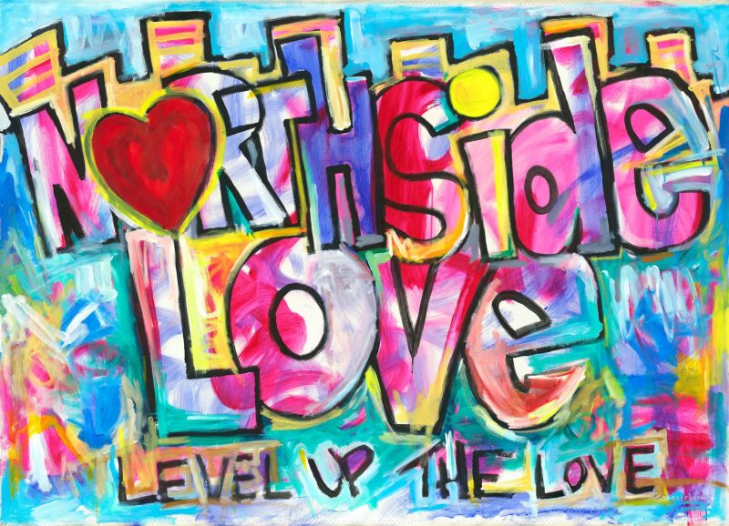 Northside Love: A 72-Foot Poetry, Paint and Peace Experience to mark International Peace Day