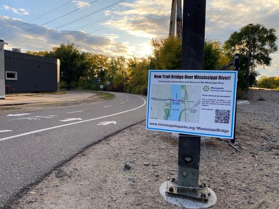 Options for a recreational Mississippi River bridge connecting 26th Avenue N and 18th Avenue NE Options for a recreational Mississippi River bridge connecting 26th Avenue N and 18th Avenue NE